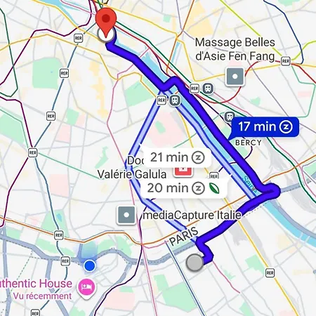 Holiday home Authentic House Entier 1920's House, For Groups, Metro Line 7 Station Pierre Et Marie Curie, Porte D'ivry Paris